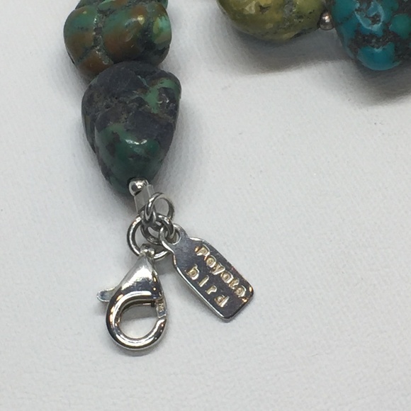 Peyote Bird Turquoise & Abalone Shell Necklace - Picture 3 of 6